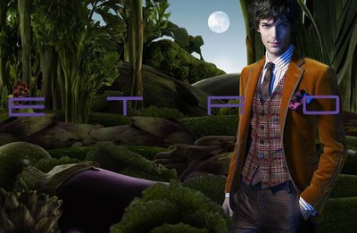 Etro FW 08.09  Edita Vilkeviciute and Martin Cannavo by Max Cardelli