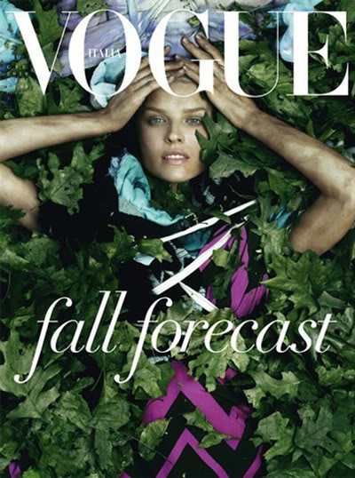 Eva Herzigova for Vogue Italia June 2010