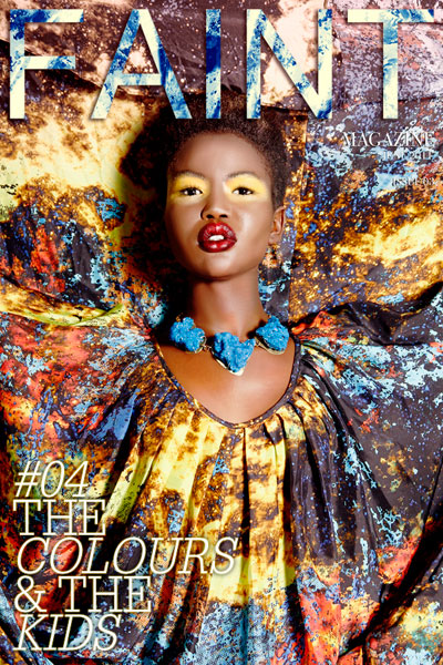 Faint Magazine’s 4th Issue Cover by Alexandre Dubois