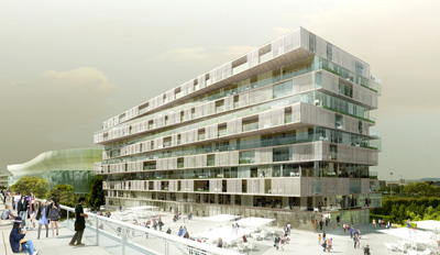 Farshid Moussavi Architecture’ Complex in Nanterre