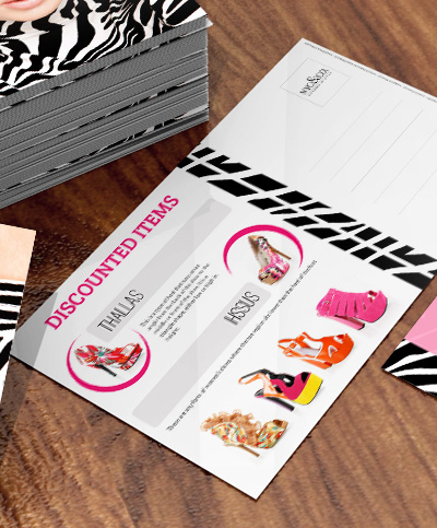 Fashion Postcards Concept from UPrinting.com