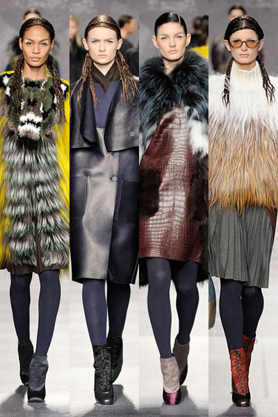 Fendi Fall Winter 2012.13 Womenswear Collection