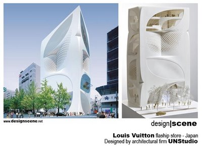 Louis Vuitton store in Japan by UNStudio