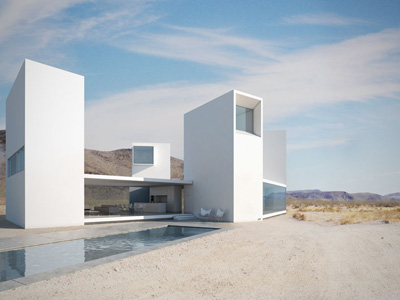Coachella Valley Desert House by Edward Ogosta