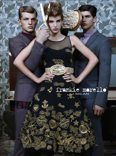 Frankie Morello Fall Winter Campaign by Stratis and Beva