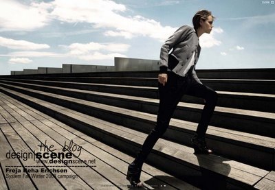 Freja Beha Erichsen for System F/W2008-campaign