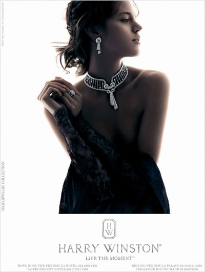 Freja Beha Erichsen for Harry Winston
