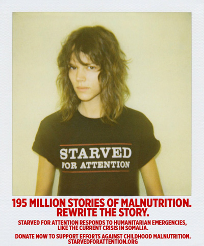 Freja Beha Erichsen for Doctors Without Borders