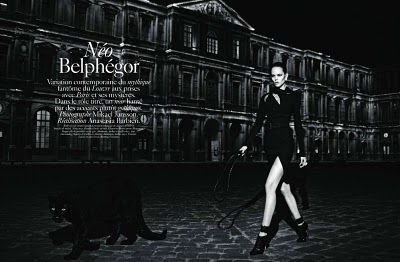 Freja Beha Erichsen by Mikael Jansson for VOGUE Paris