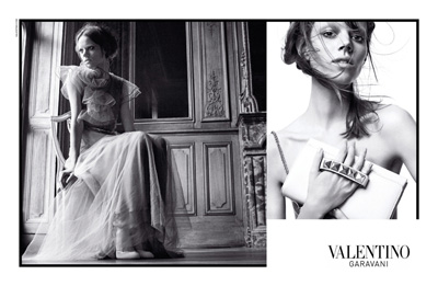 Freja Beha Erichsen for Valentino Spring Summer 2011