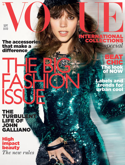 Freja Beha Erichsen for Vogue UK September 2011