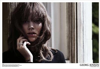 Freja Beha Erischen for Georg Jensen