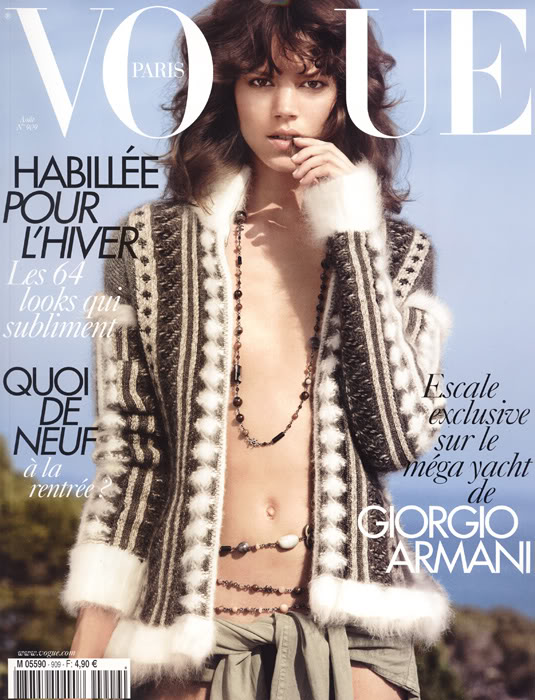 Freja Beha for VOGUE Paris