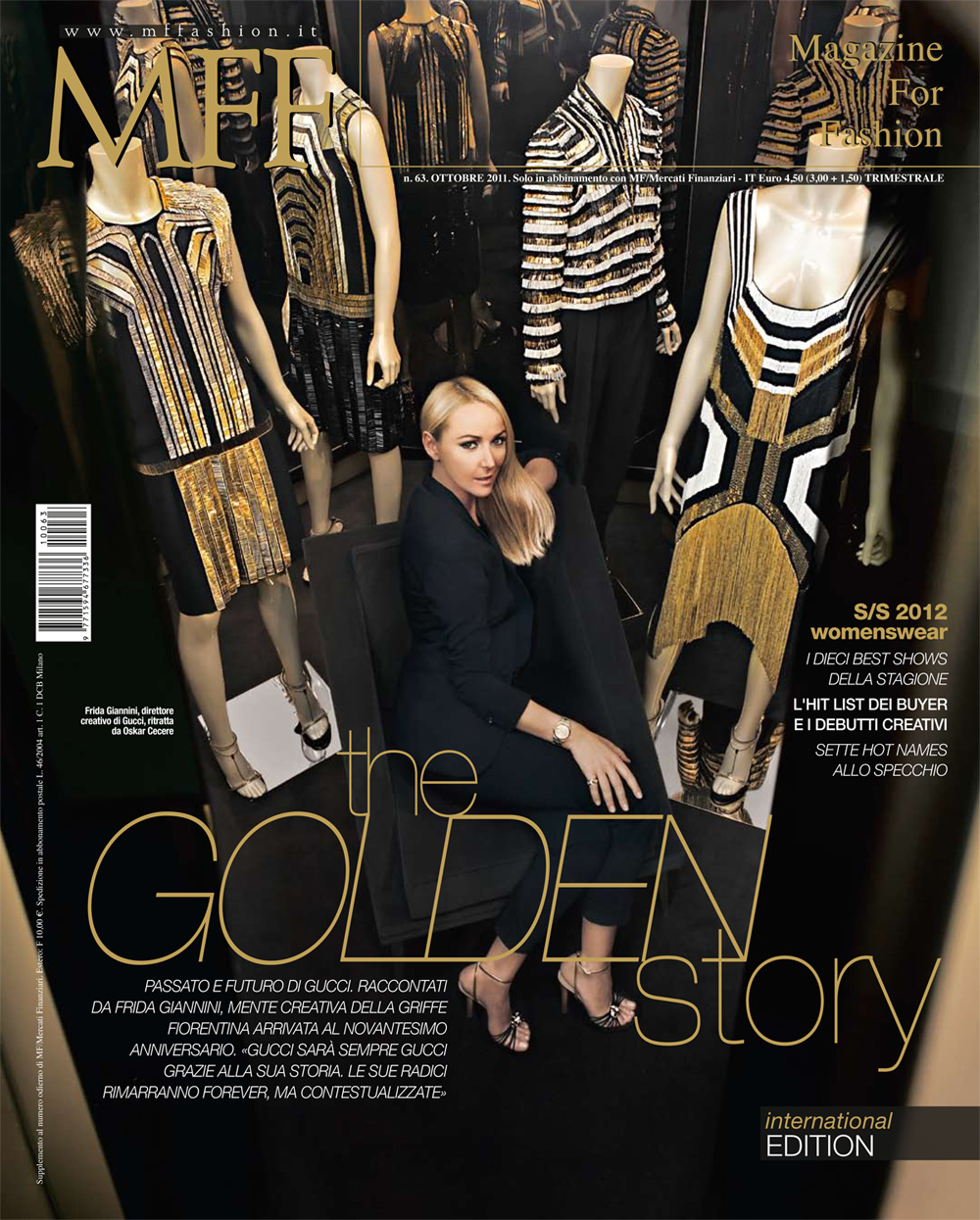 Frida Giannini by Oskar Cecere