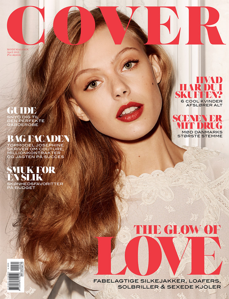 Frida Gustavsson for Cover April 2013