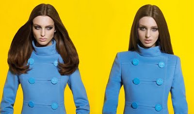 Georgina Stojiljkovic for Versace