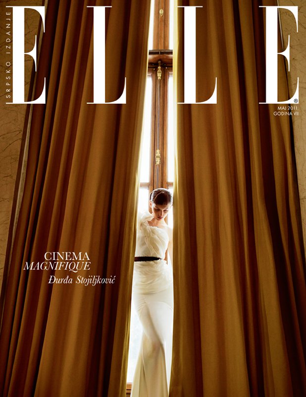 Georgina Stojiljkovic for Elle Serbia May 2011