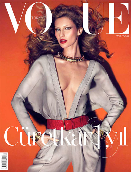 Gisele Bundchen for Vogue Turkey March 2011