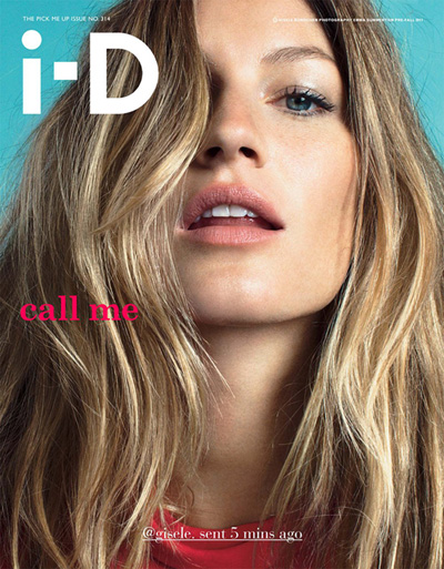 Gisele Bundchen for i-D Pre-Fall 2011