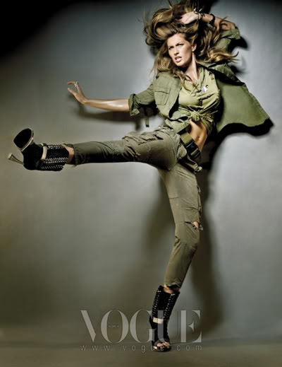 Gisele Bundchen by Nino Muñoz for VOGUE Korea