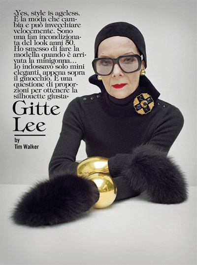 Gitte Lee by Tim Walker