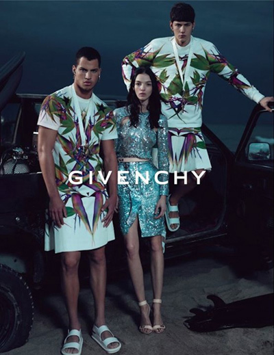 Mariacarla Boscono for Givenchy SS12