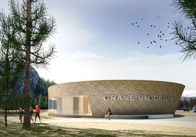 Grane Museum Visitor Center by Huus Og Heim