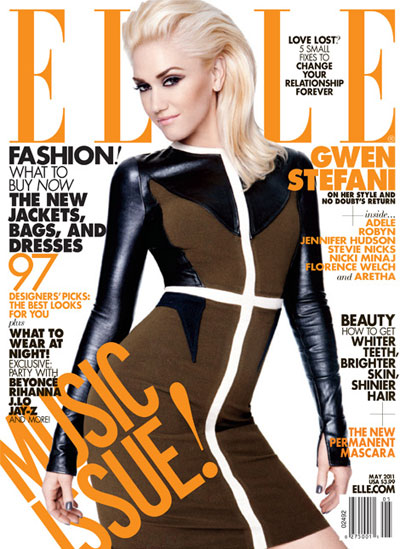 Gwen Stefani by Dusan Reljin for ELLE US