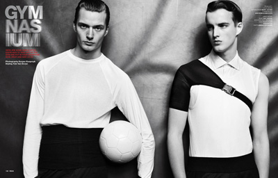 Gymnasium by Kacper Kasprzyk for VMAN