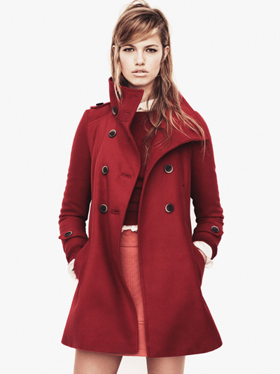 Hailey Clauson for Zara FW2011