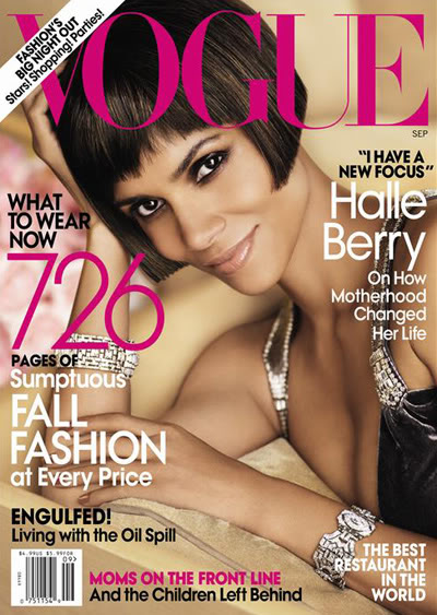 Halle Berry by Mario Testino for VOGUE US