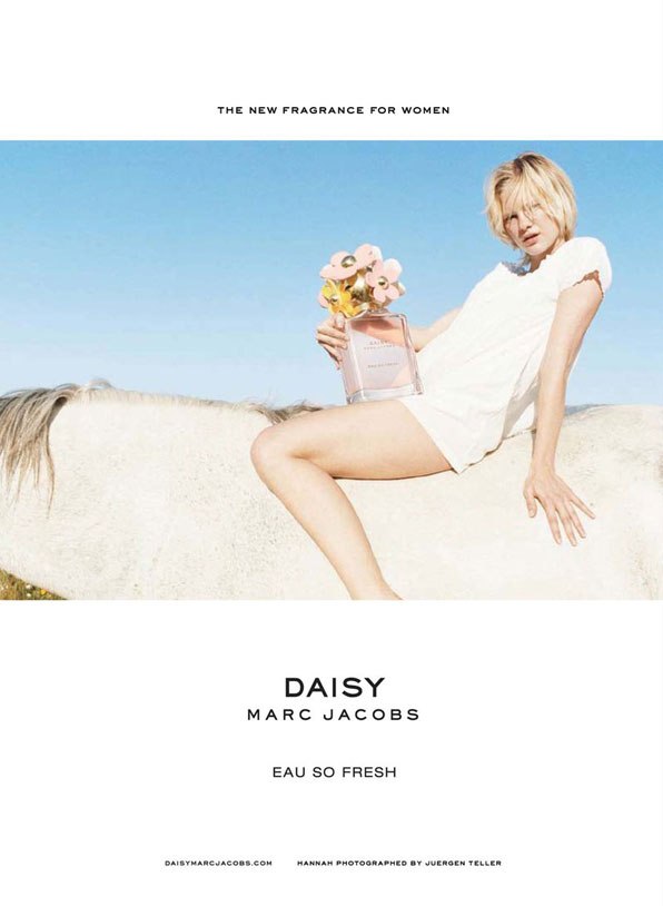 Hannah Holman for Marc Jacobs Daisy Eau So Fresh Fragrance