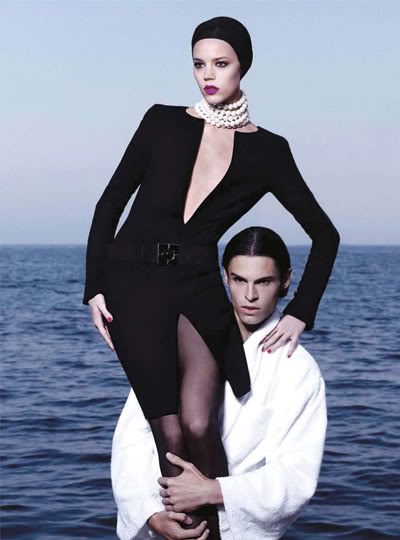 Karl Lagerfeld for Harper’s Bazaar
