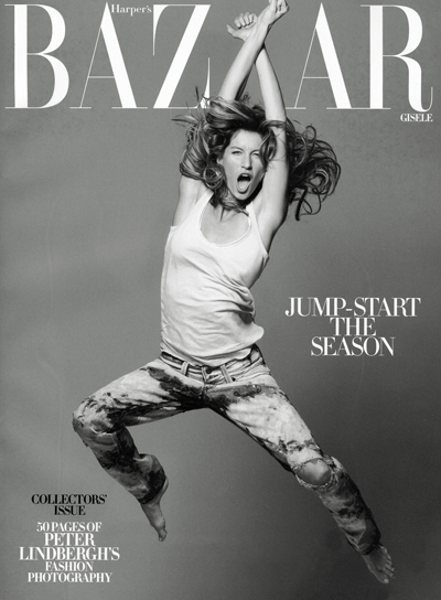 Harper’s Bazaar: Gisele Bundchen by Peter Lindbergh