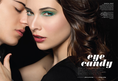 Eye Candy by Glenn Prasetya for Elle Indonesia