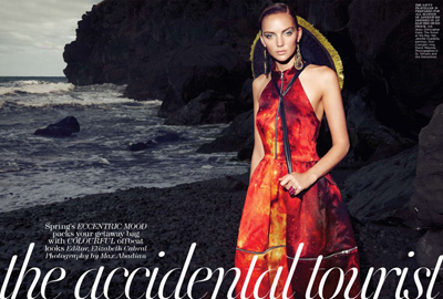 Flare March 2011: Heather Marks by Max Abadian