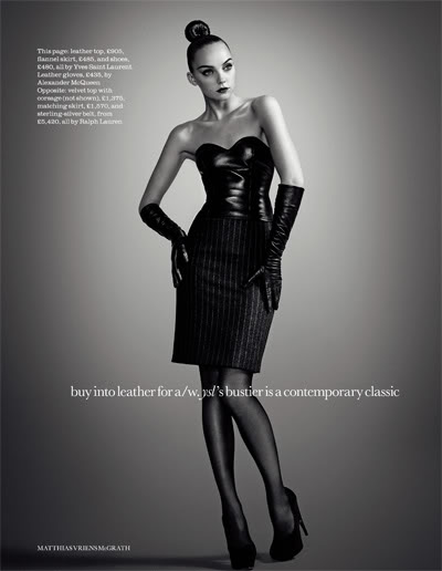 Heather Marks by Matthias Vriens for ELLE Magazine