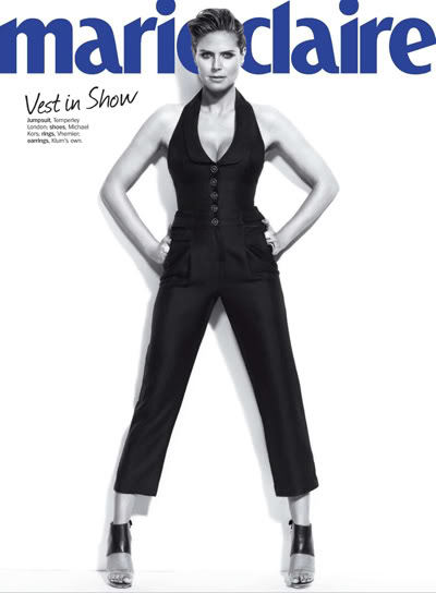 Heidi Klum for Marie Claire