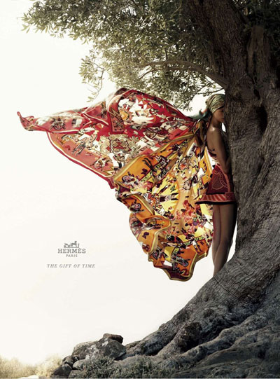 1st LOOK: Bette Franke for Hermès