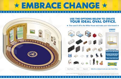 Obama’s office by IKEA