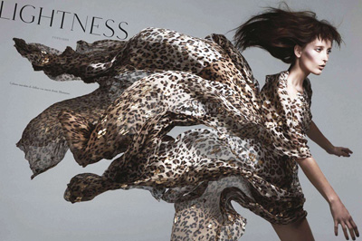 Iekeliene Stange for Amica March 2011