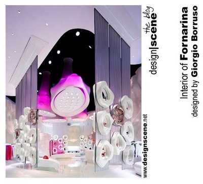 Fornarina (Las Vegas), Interior design by Giorgio Borruso