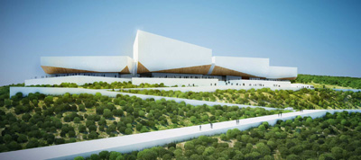 International Conference Center in Nigeria by Henning Larsen Architects