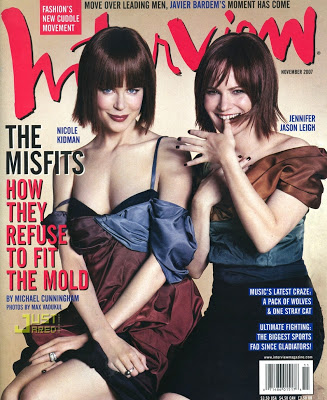 Interview November 2007 : Nicole Kidman & Jennifer Jason Leigh by Max Vadukul
