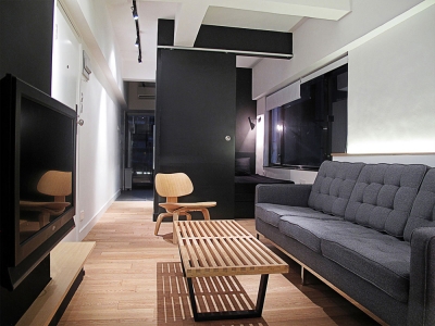 Invader Apartment in Hong Kong by OneByNine