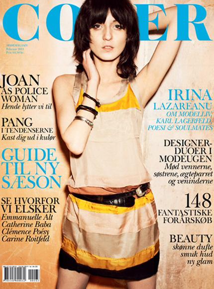 Irina Lazareanu for Cover Magazine February 2011