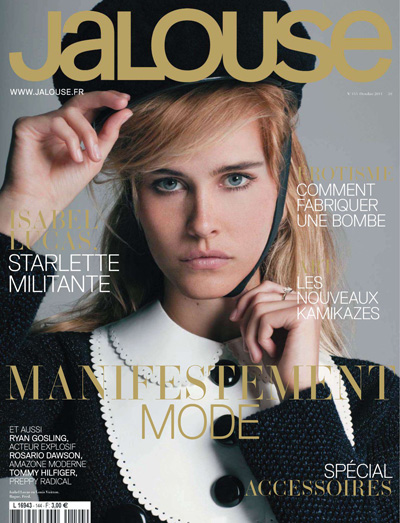 Isabel Lucas in Louis Vuitton for Jalouse