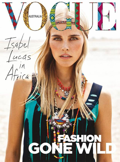 Isabel Lucas for Vogue Australia December 2011