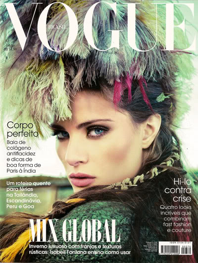 Isabeli Fontana for Vogue Brasil