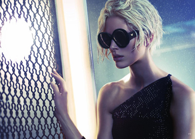 Iselin Steiro for Emporio Armani Fall Winter 2011.12